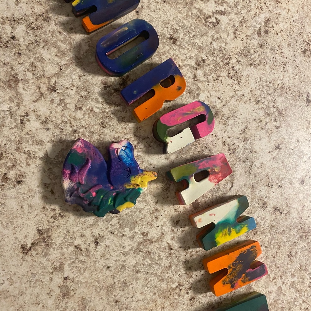 Custom crayons